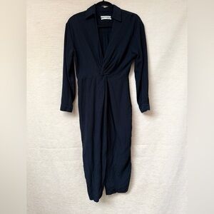 Anthropologie tie dress in Black size US 6 EU 38